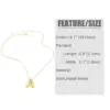 Wholesale Simple Style Letter Copper Plating Pendant Necklace