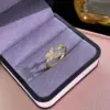 Wholesale Jewelry Elegant Classic Style Pearl Butterfly Nail Copper Zircon 18K Gold Plated K Gold Plated Inlay Open Rings