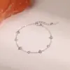 Inlaid Diamond Petite Titanium Steel Bracelet 304 Stainless Steel Non-fading Jewelry For Women