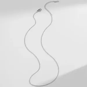 Cross Chain / Steel Color