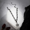 oly-ebe9d3a7e81c6a38a6f48b9bbbcfae57 Wholesale Cross-border foreign trade five-inted star spice collarbone necklace female subculture ns personality sweet cool factory direct sales