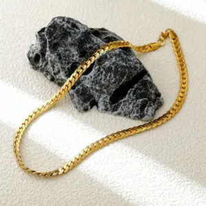 Golden Cuban Link Chain