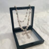 oly-ec0948da7dad1c4e054947999cc0f500 Wholesale Full Diamond Cross Pearl Necklace Isn Style Hip-Hop Niche Stylish Punk Summer Jewelry Aessories