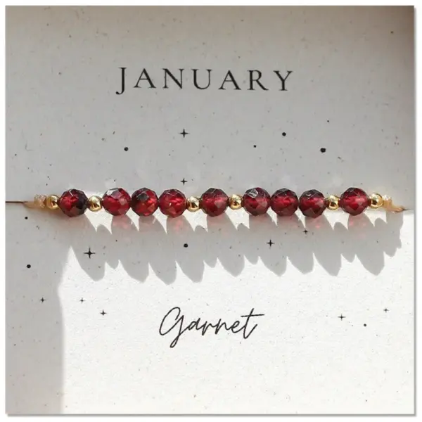 Handmade Beaded Copper Bracelet Women Fashionable Bohemian Style Mixed Birthstone Geometric Patterned Jewelry Aessory