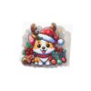 Wholesale Santa Claus brooches with a festive atmosphere, perfect for parties, bags, and cross-border decorations.