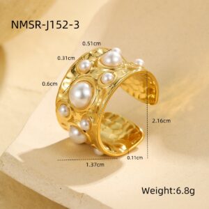 Nmsr-j152-3 white ring / One size fits all