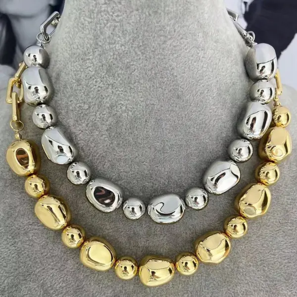 Wholesale Brass Geometric Necklace