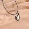 Wholesale Jewelry Simple Style Cat 304 Stainless Steel Polishing Pendant Necklace