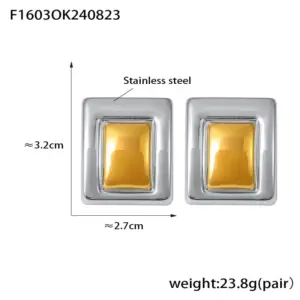 F1603-Inter-Gold Earrings