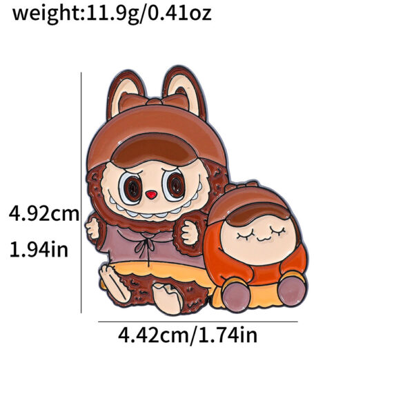 Wholesale Cute Brooch Cartoon Stylish Funny Metal Badge Brooch OLY Exclusive