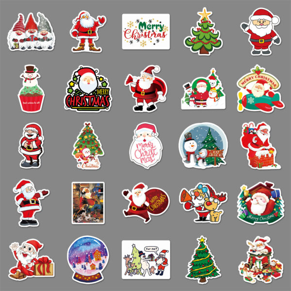 Wholesale 50pcs/pack Christmas Graffiti Stickers Stickers