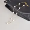 Wholesale 304 Stainless Steel Round PVD Coated Artificial Pearls 18K Real Gold Plated Elegant Waterproof Non Tarnish Plating Necklace
