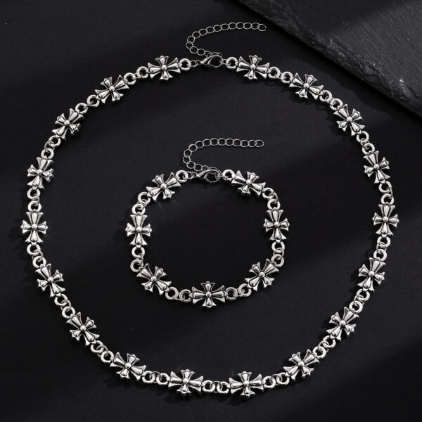 Wholesale Gothic Cross Men's Alloy Bracelet