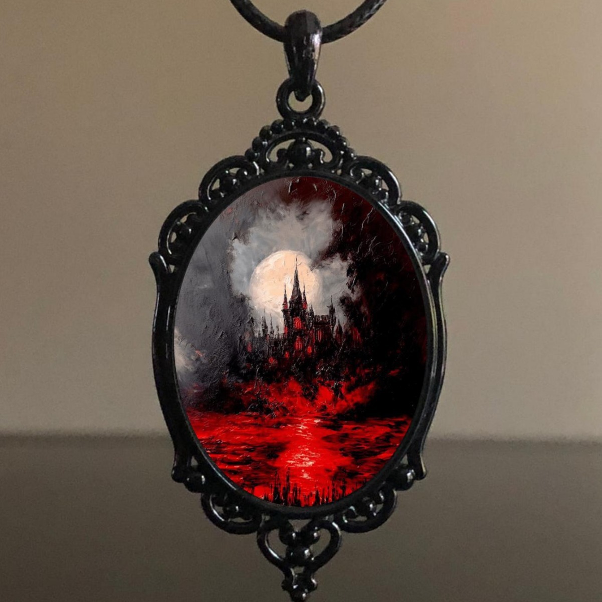 Wholesale Jun eucalyptus cross-border foreign trade Amazon dark vanity gothic necklace factory direct sales