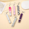 Wholesale Amazon Advanced Glass Diamond Creative Girl's Perfume Bottled 10ml Keychain Portable with Keychain Hanging