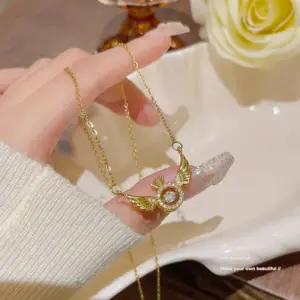 X264 Gold Titanium Steel Real Gold Color Retention