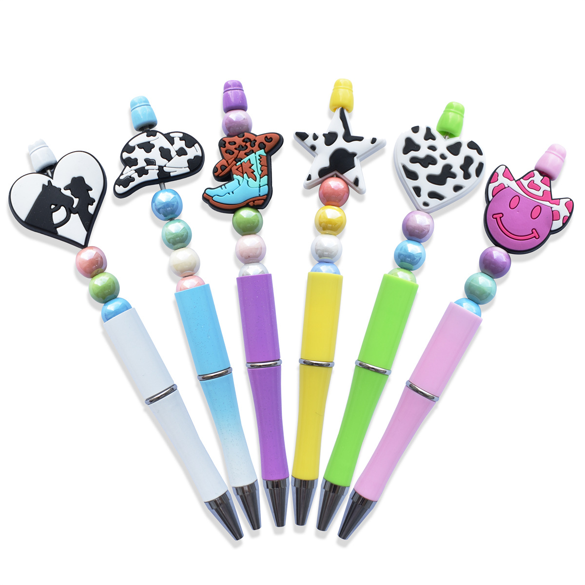 Wholesale DIY Cartoon beads high-looking student beaded pen