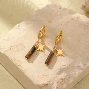 Amber Natural Stone Cylinder