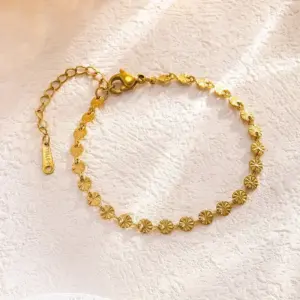 7731 round Batch Flower Bracelet