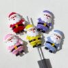Wholesale Perforated soft rubber cartoon beads