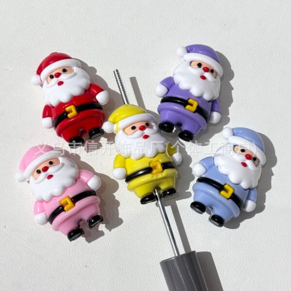 Wholesale Perforated soft rubber cartoon beads