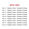 Wholesale 304 Stainless Steel Circle PVD Coated Rhinestones 18K Real Gold Plated Simple Style Waterproof Non Tarnish Inlay Open Rings