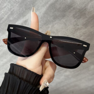 Wholesale 2025 New Fashionable and Versatile Sunglasses Driving Glasses Integrated Goggles Unisex UV Protection Sunglasses Trendy