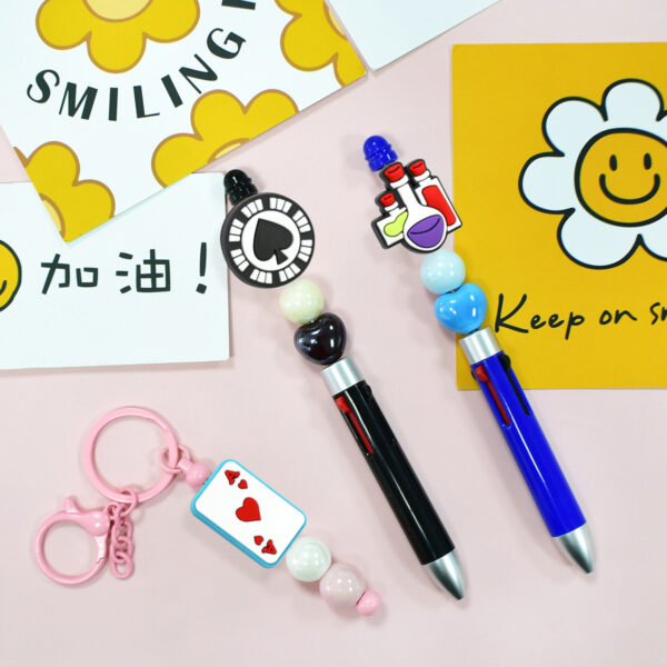 oly-ed03967cb6dfad8d2e6cb3b4421b1e24 Wholesale High-quality PVC soft rubber detachable DIY pen beads for science experiments.