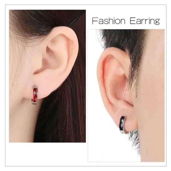 Wholesale Ion Plating (IP) 18K Gold Plated Geometric 304 Stainless Steel Vintage Style Waterproof Non Tarnish Earrings