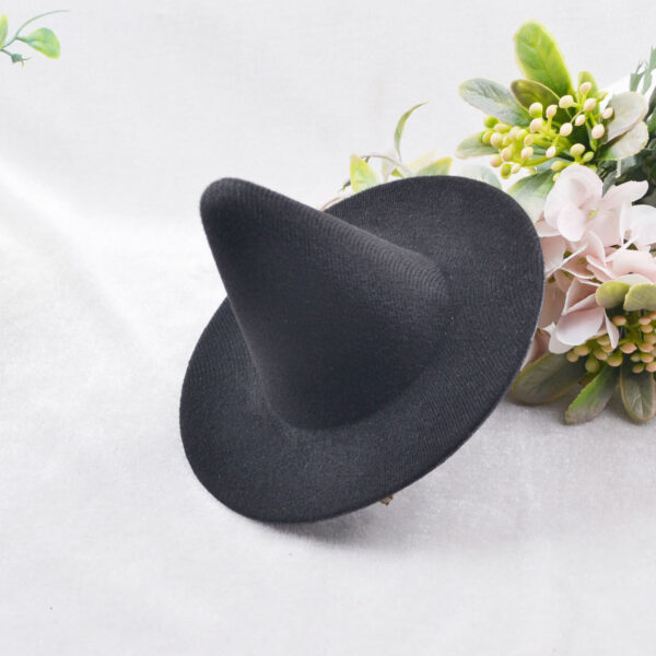 Wholesale Cross-border Halloween wizard hat witch hat new witch hat COSplay handmade hair accessories hat cm