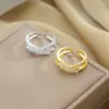 Wholesale Copper 18K Gold Plated Simple Style Shiny Plating Snake Rings