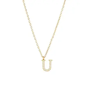 Gold Letter U