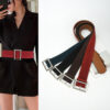 oly-ed456f61c03756bda667dab2d632e3fc Wholesale Women's Belt Fashion Alloy Wide Belt Coat Genuine Leather Waist Seal Vintage Waistband