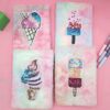 Wholesale Cartoon Ice Cream Sequin Notebook