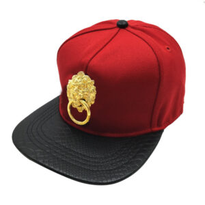 Lion Buckle-Red / M（56-58cm）