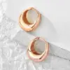 Wholesale 1 Pair Simple Style Classic Style Commute Geometric Plating Copper 18k Gold Plated Rose Gold Plated Silver Plated Earrings