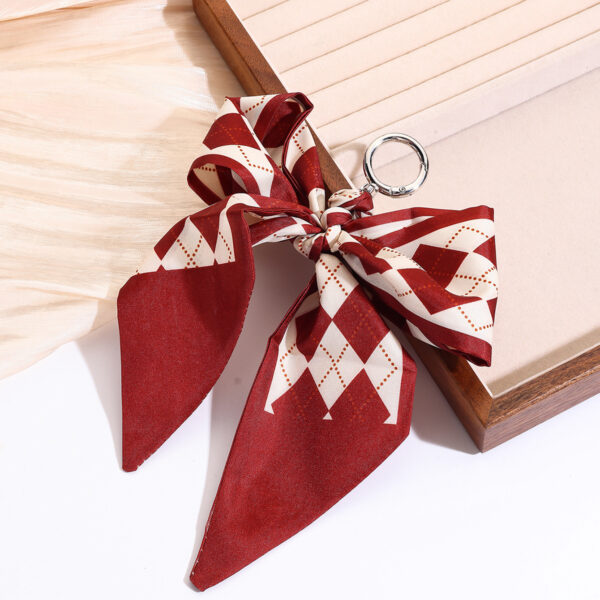 Wholesale Exquisitely woven handmade bow backpack charm - fresh and elegant