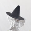 Wholesale Cross-border Halloween wizard hat witch hat new witch hat COSplay handmade hair accessories hat cm