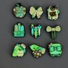 Wholesale Silicone Luminous Learning Series Cartoon Beads DIY Bead