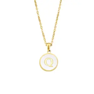Letter Q / 18K Furnace Real Gold