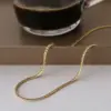 Wholesale Lady U Shape Titanium Steel Plating Necklace 1 Piece