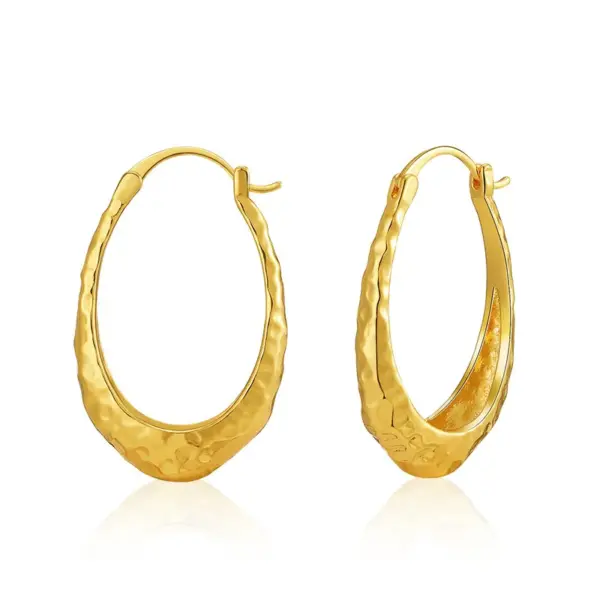 Wholesale 1 Pair Basic Retro Geometric Plating Copper 18k Gold Plated Earrings