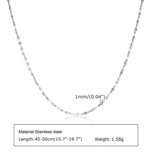 1mm Steel Color: Fragment Chain