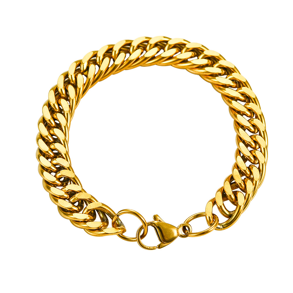 Wholesale Stainless steel aessories pular same style jewelry wholesale domineering personality men's personalized titanium steel bracelet necklace