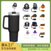 Wholesale New 10mm food grade silicone straw plug children's straw straw head set Halloween straw cap