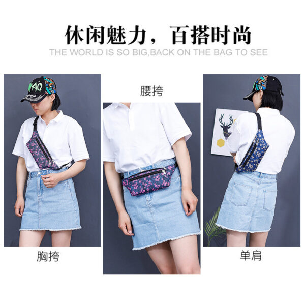 Wholesale Waist Bag Men's Outdoor Running Sports Multifunctional Mobile Phone Cashier Business Site Waterproof Crossbody Bag