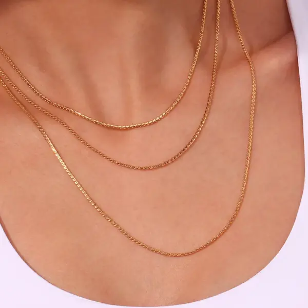 Wholesale 316L Stainless Steel Geometric Waterproof Non Tarnish Surgical Steel Elegant Simple Style Streetwear Jewelry Set For Women's