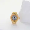 Wholesale Water Plating Clock Alloy Casual Simple Style Open Rings Rings