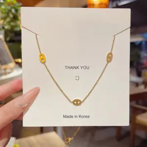 X499 Gold Titanium Steel Real Gold Color Retention