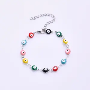 Colored Eyes (Steel Color) / 160+50mm / 1 Strand/Package